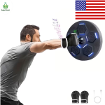 Musical Boxing Machine Wall Mounted Punch Target Training Equipment w/ Bluetooth