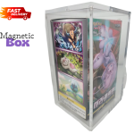 Pokemon Magnetic Booster Box Acrylic BOx Case! Pokémon Card Protective Display