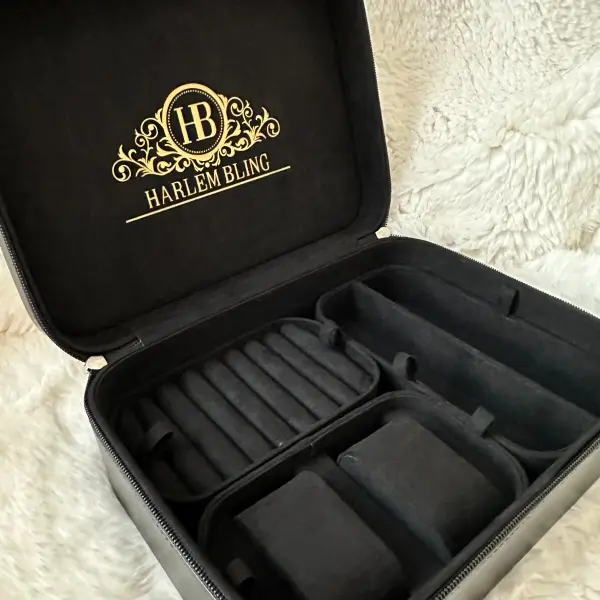 3 Layers Jewelry Box Organizer Large Capacity Ring Earring Necklace Storage New