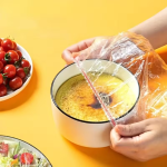 200 pcs Food Grade Plastic Wrap Covers Safe for Food Lids Cover